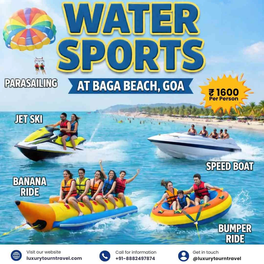 Water Spots Activity in Goa